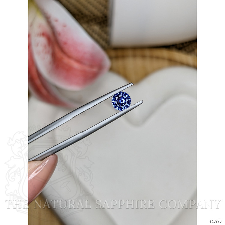 0.70 Ct. Blue Sapphire from Ceylon (Sri Lanka)