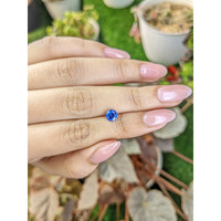 0.93 Ct. Blue Sapphire from Ceylon (Sri Lanka) Life Style