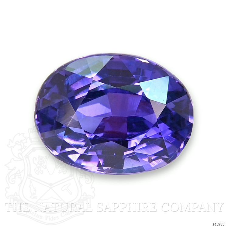 2.60 Ct. Bluish Purple Sapphire from Ceylon (Sri Lanka)