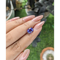 2.60 Ct. Bluish Purple Sapphire from Ceylon (Sri Lanka) Life Style