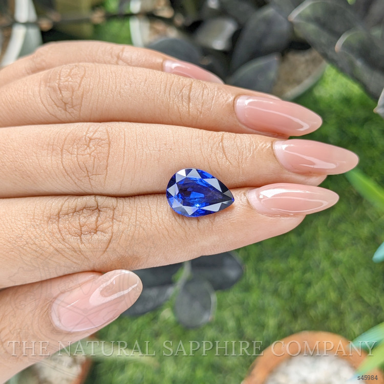 6.05 Ct. Blue Sapphire from Ceylon (Sri Lanka)