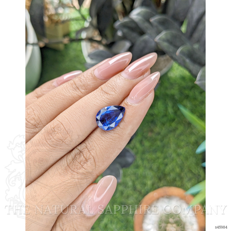 6.05 Ct. Blue Sapphire from Ceylon (Sri Lanka)