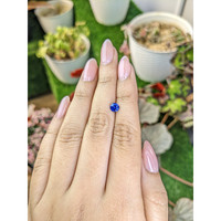 0.67 Ct. Blue Sapphire from Ceylon (Sri Lanka) Life Style