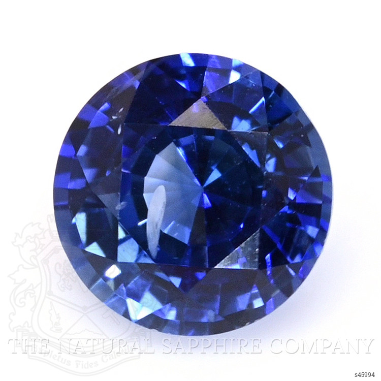 0.74 Ct. Blue Sapphire from Ceylon (Sri Lanka)