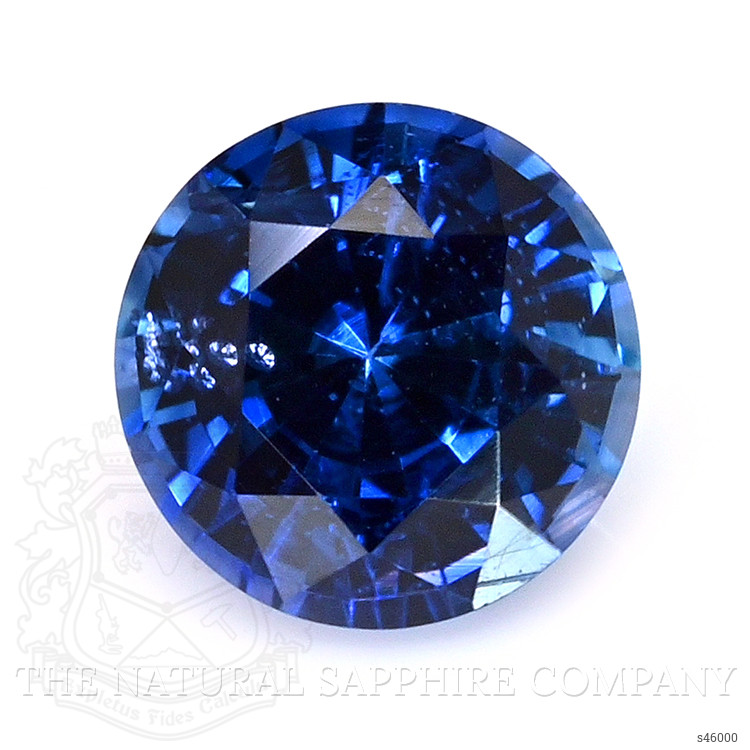 0.57 Ct. Blue Sapphire from Ceylon (Sri Lanka)