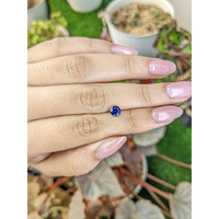 0.73 Ct. Blue Sapphire from Ceylon (Sri Lanka) Life Style