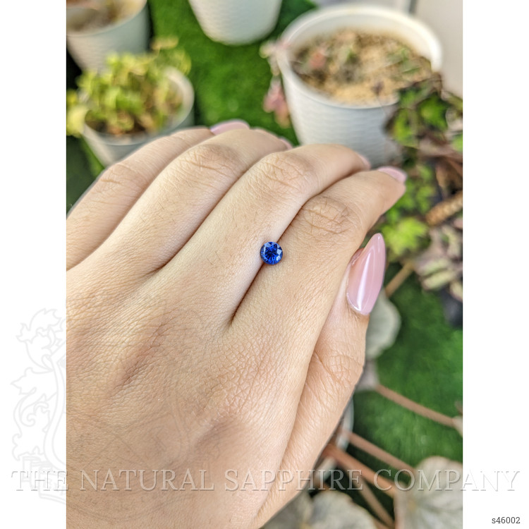 0.62 Ct. Blue Sapphire from Ceylon (Sri Lanka)