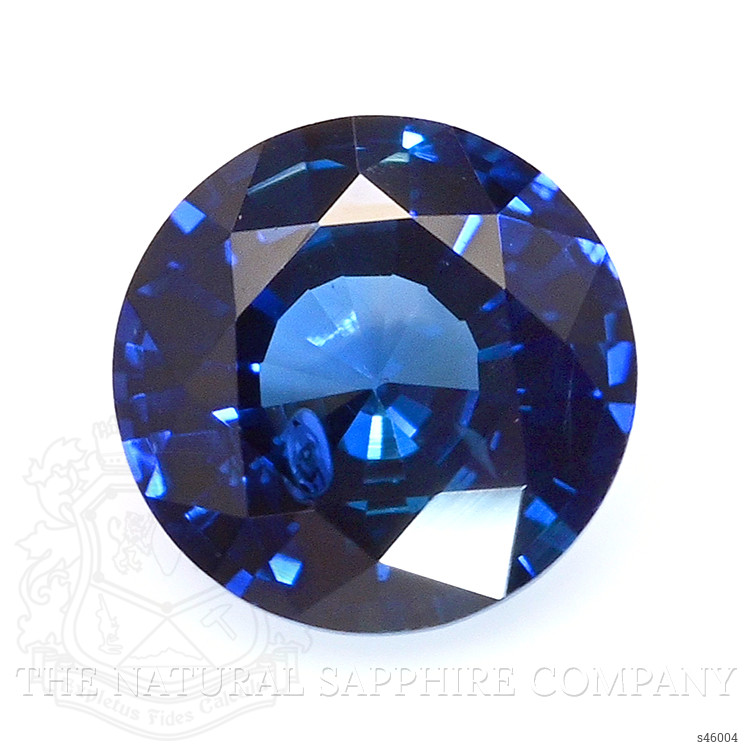 0.58 Ct. Blue Sapphire from Ceylon (Sri Lanka)