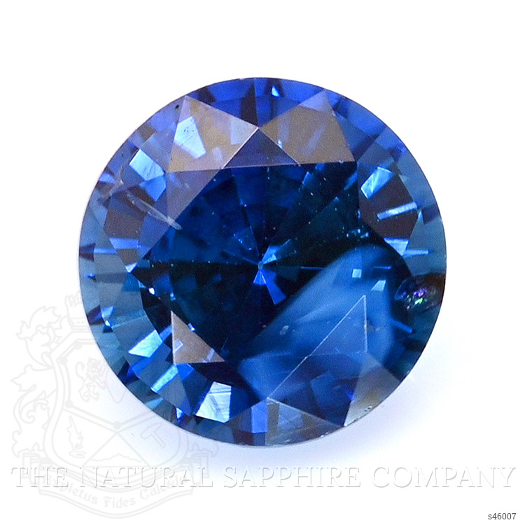 0.69 Ct. Blue Sapphire from Ceylon (Sri Lanka)