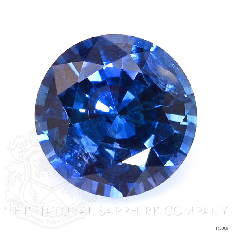 0.56 Ct. Blue Sapphire from Ceylon (Sri Lanka)