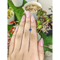 0.56 Ct. Blue Sapphire from Ceylon (Sri Lanka) Life Style