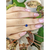 0.65 Ct. Blue Sapphire from Ceylon (Sri Lanka) Life Style