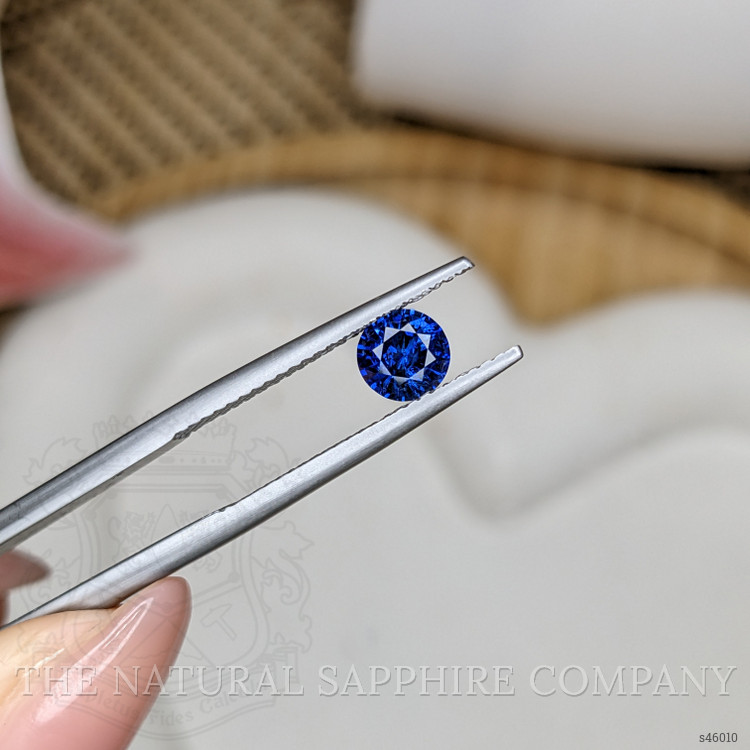 0.65 Ct. Blue Sapphire from Ceylon (Sri Lanka)