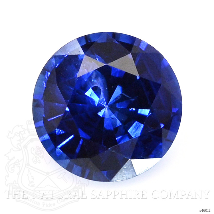 0.63 Ct. Blue Sapphire from Ceylon (Sri Lanka)