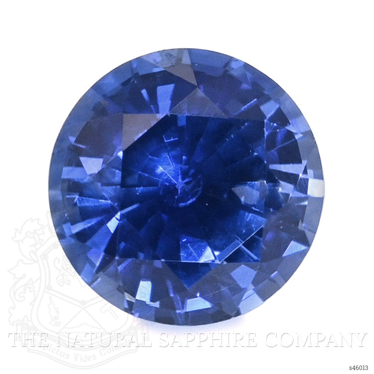 0.58 Ct. Blue Sapphire from Ceylon (Sri Lanka)
