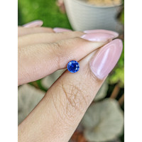 0.58 Ct. Blue Sapphire from Ceylon (Sri Lanka) Life Style