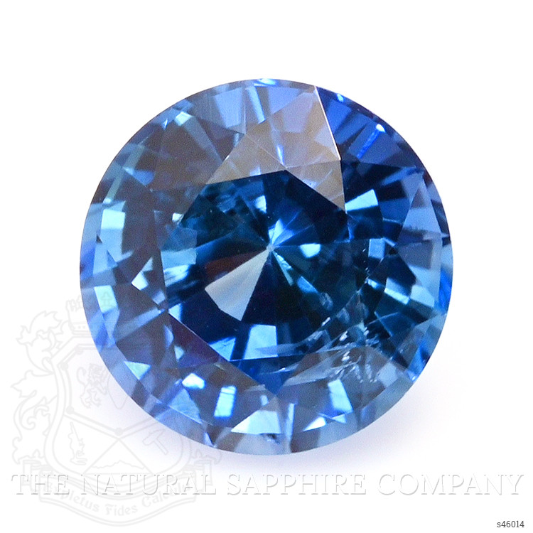 0.77 Ct. Blue Sapphire from Ceylon (Sri Lanka)