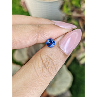 0.77 Ct. Blue Sapphire from Ceylon (Sri Lanka) Life Style