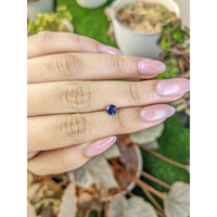0.64 Ct. Blue Sapphire from Ceylon (Sri Lanka) Life Style