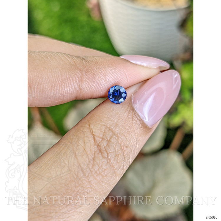 0.60 Ct. Blue Sapphire from Ceylon (Sri Lanka)