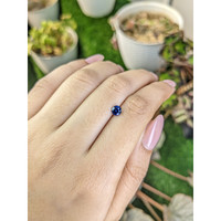 0.60 Ct. Blue Sapphire from Ceylon (Sri Lanka) Life Style