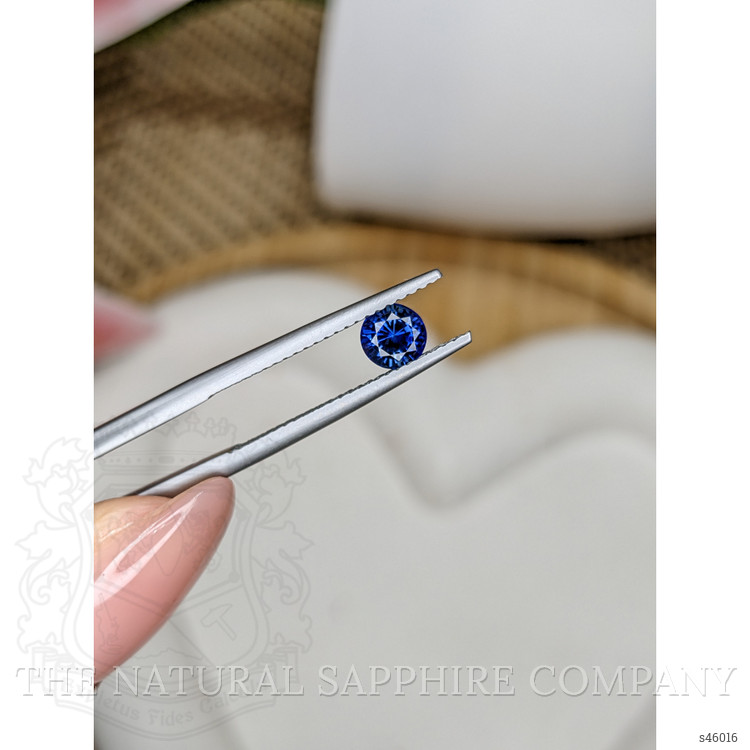 0.60 Ct. Blue Sapphire from Ceylon (Sri Lanka)