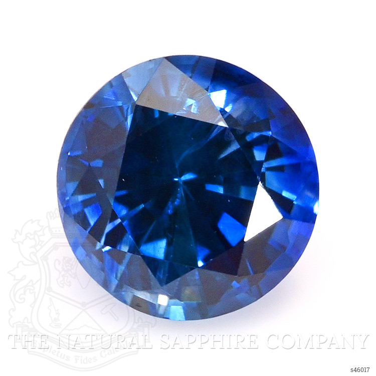0.77 Ct. Blue Sapphire from Ceylon (Sri Lanka)