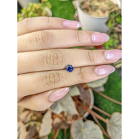 0.73 Ct. Blue Sapphire from Ceylon (Sri Lanka) Life Style