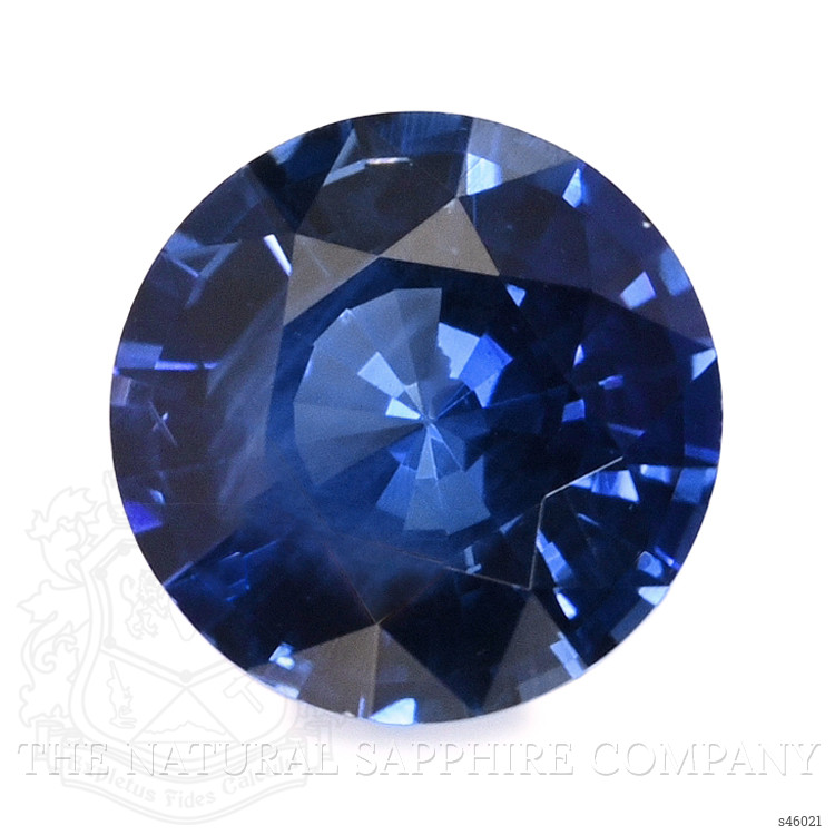 0.76 Ct. Blue Sapphire from Ceylon (Sri Lanka)