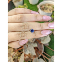 0.76 Ct. Blue Sapphire from Ceylon (Sri Lanka) Life Style