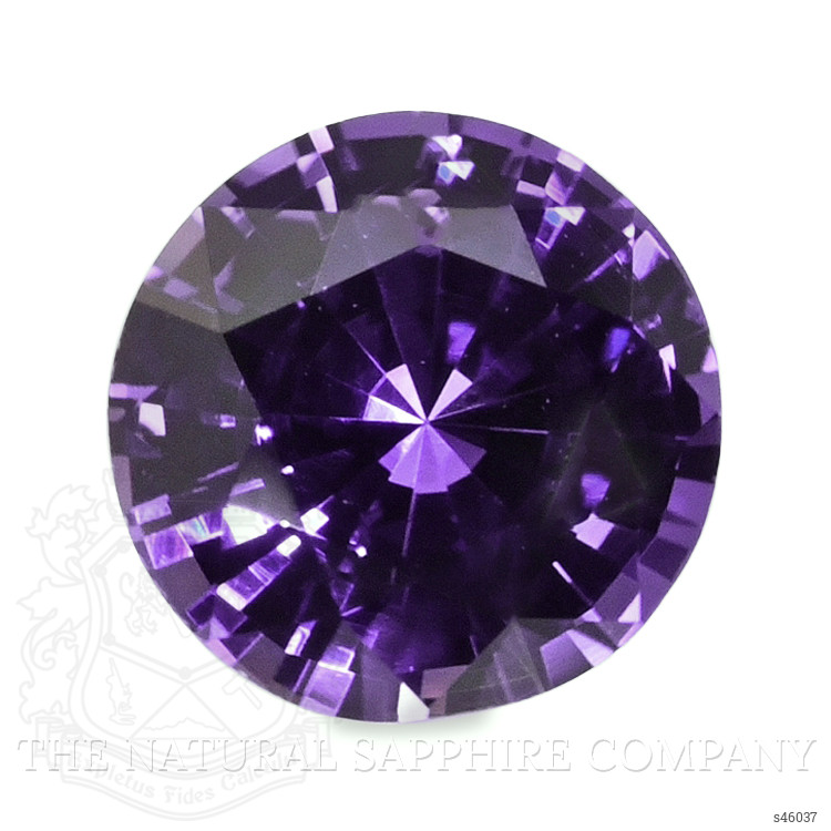 0.53 Ct. Purple Sapphire from Ceylon (Sri Lanka)
