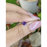 0.53 Ct. Purple Sapphire from Ceylon (Sri Lanka) Life Style