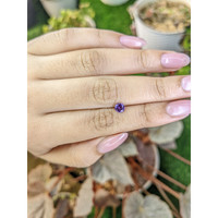 0.53 Ct. Purple Sapphire from Ceylon (Sri Lanka) Life Style