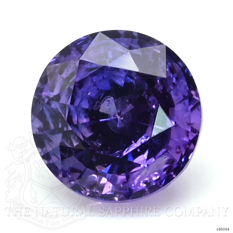 0.81 Ct. Bluish Purple Sapphire from Ceylon (Sri Lanka)