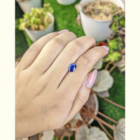 1.07 Ct. Blue Sapphire from Ceylon (Sri Lanka) Life Style
