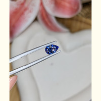 0.89 Ct. Purplish Blue Sapphire from Ceylon (Sri Lanka) Life Style