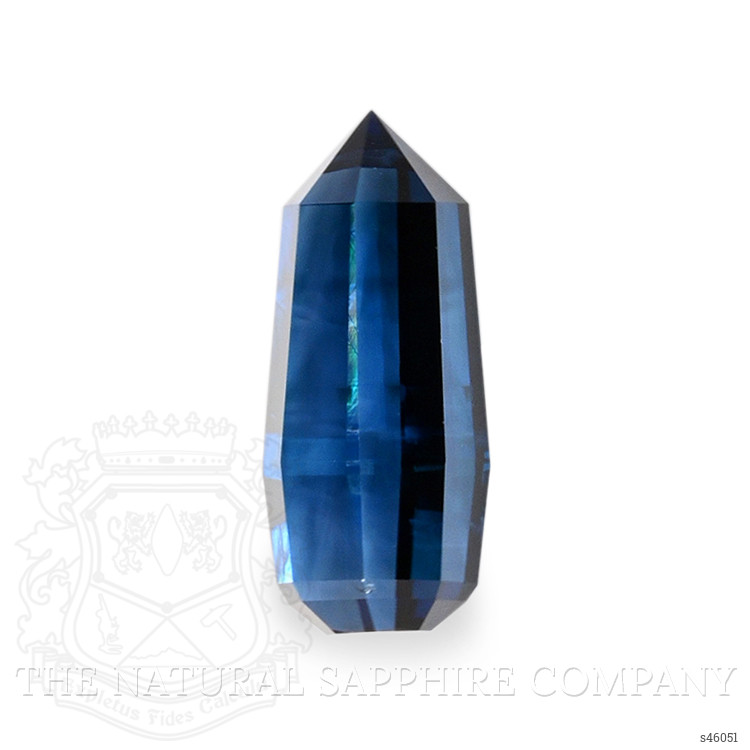 1.96 Ct. Blue Sapphire Crystal from Ceylon (Sri Lanka)