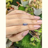 1.96 Ct. Blue Sapphire Crystal from Ceylon (Sri Lanka) Life Style