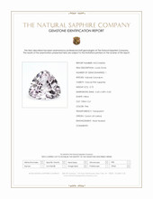 0.75 Ct. Pink Sapphire from Ceylon (Sri Lanka) Scan Report