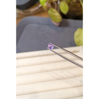 0.55 Ct. Pinkish Purple Sapphire from Ceylon (Sri Lanka) Life Style