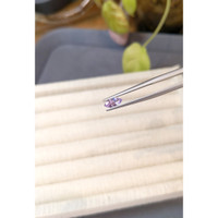 0.45 Ct. Purplish Pink Sapphire from Ceylon (Sri Lanka) Life Style