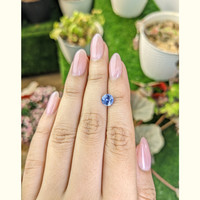 1.42 Ct. Blue Sapphire from Ceylon (Sri Lanka) Life Style