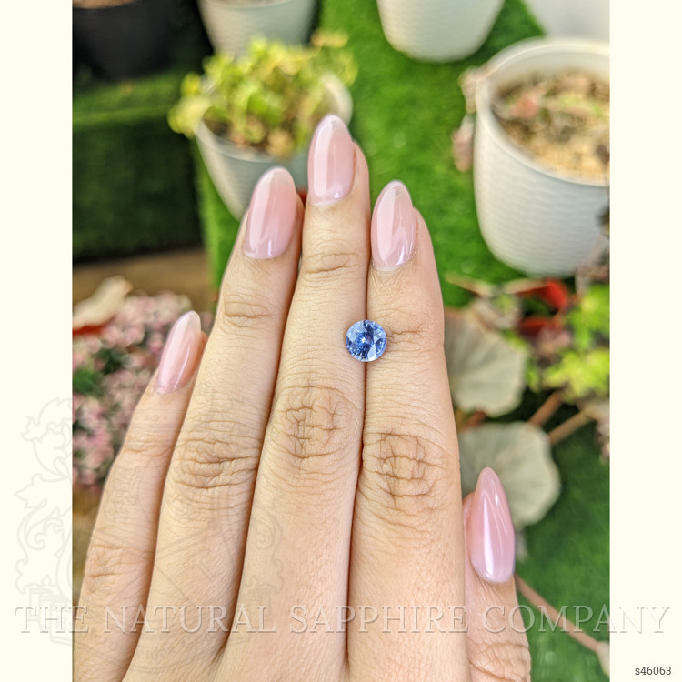1.42 Ct. Blue Sapphire from Ceylon (Sri Lanka)