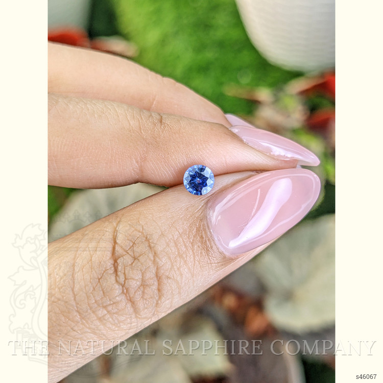 0.47 Ct. Blue Sapphire from Ceylon (Sri Lanka)