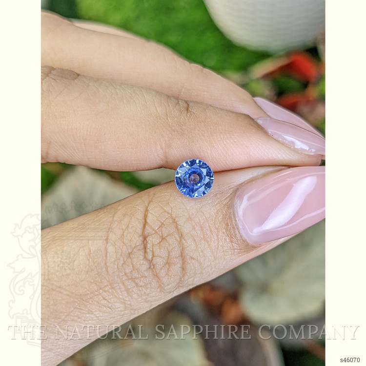 1.18 Ct. Blue Sapphire from Ceylon (Sri Lanka)