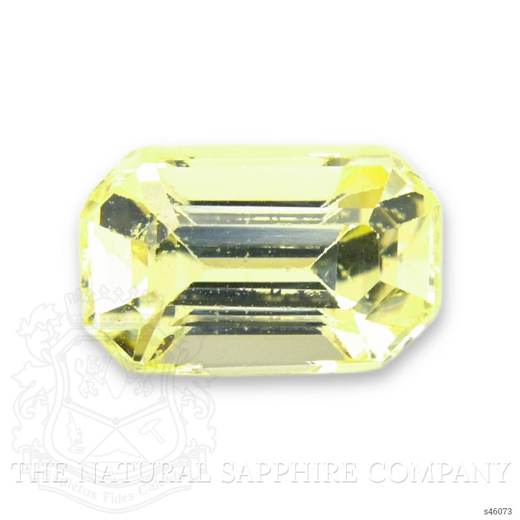 0.80 Ct. Yellow Sapphire from Ceylon (Sri Lanka)
