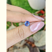 1.08 Ct. Blue Sapphire from Ceylon (Sri Lanka) Life Style