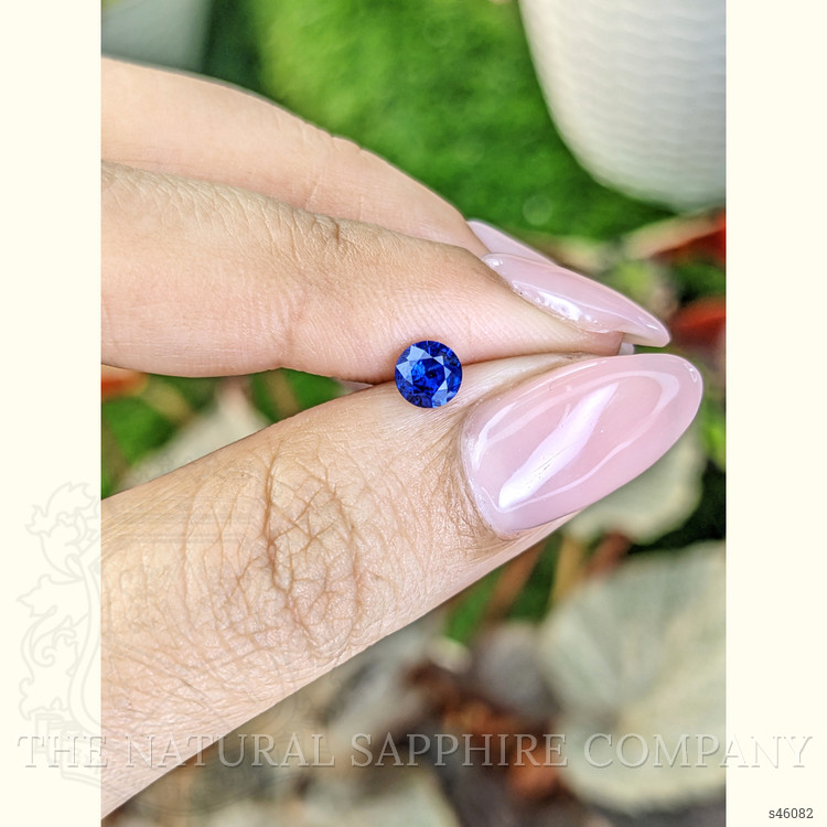 0.48 Ct. Blue Sapphire from Ceylon (Sri Lanka)