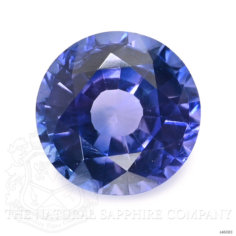 0.44 Ct. Purplish Blue Sapphire from Ceylon (Sri Lanka)