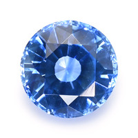 0.53 Ct.Tw. Round Sapphire